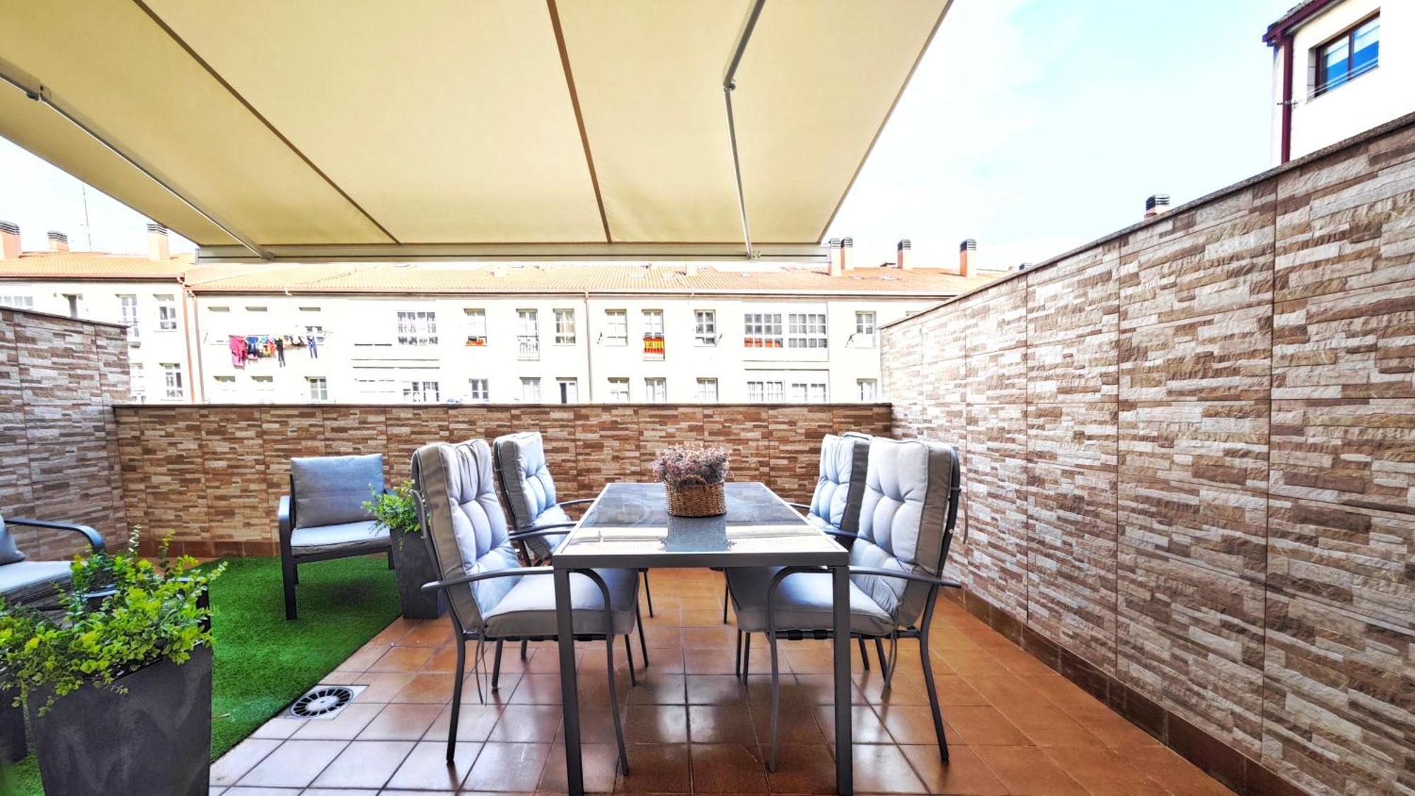 شقة Piso Centrico Santiago De Compostela Con Amplia Terraza المظهر الخارجي الصورة